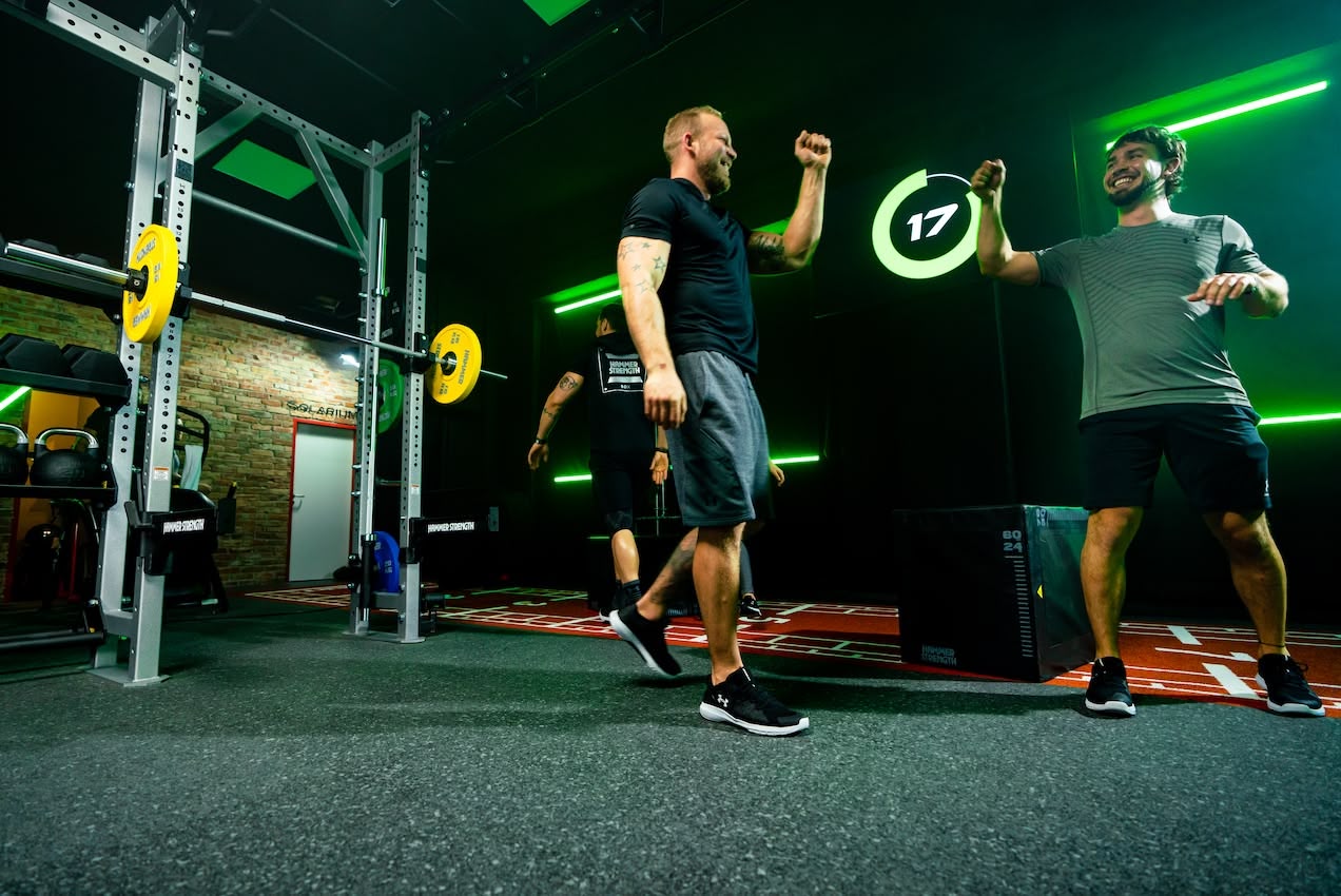Krafttrainingsbereich im FITPULSE Sollenau